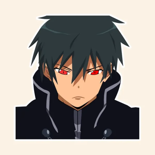 Demon King Satan Devil is a Part Timer Sticker