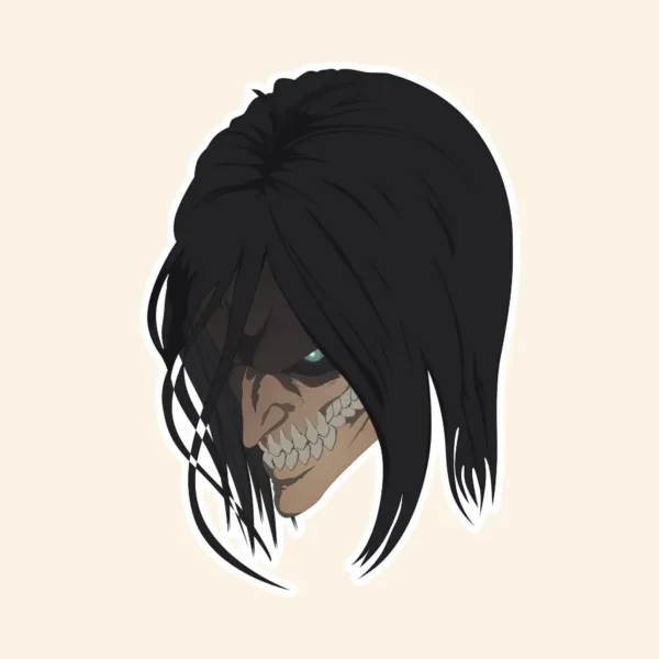 Eren Jaegar Attack Titan Sticker