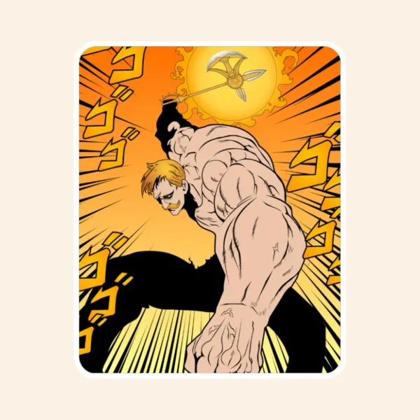 Escanor Seven Deadly Sins Sticker