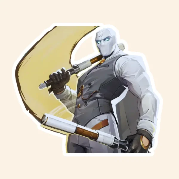 Marvel Rivals Mr. Knight Sticker