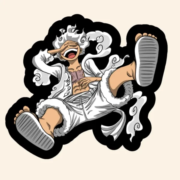 One Piece Luffy Gear 5 Sticker